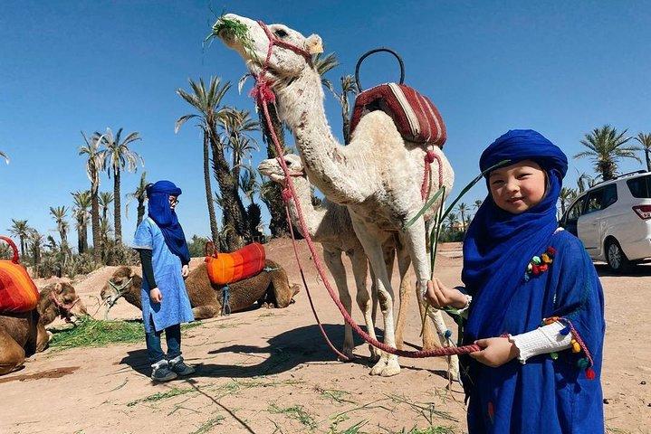 Avventura definitiva nel deserto di Marrakech: giri in cammello ed emozioni in buggy