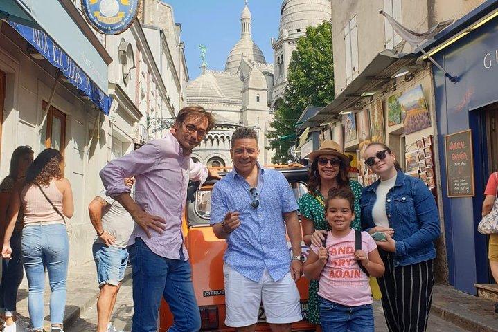 Montmartre La Bohème : 2CV, Marche & Dégustation - 2h30