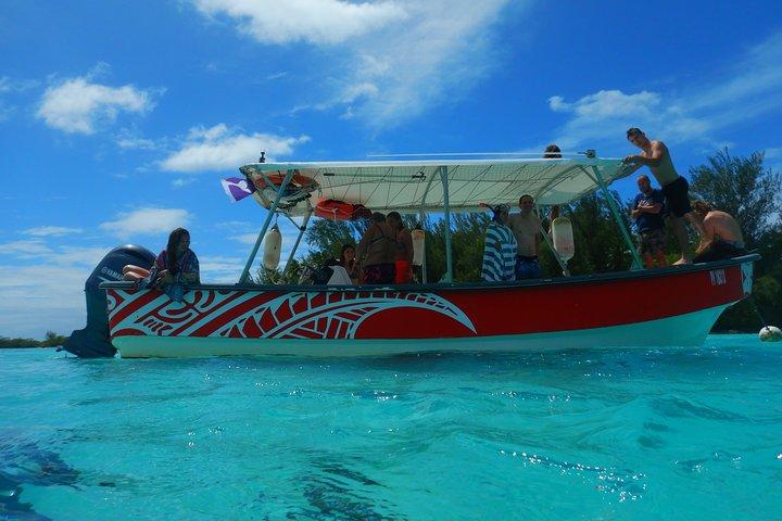 Bådtur 1/2 dags udflugt i lagunen Moorea