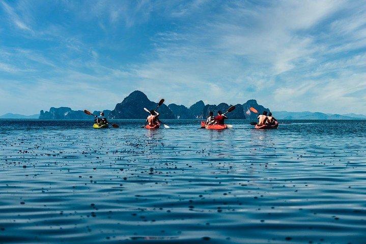 Tour en kayak por los profundos manglares y cañones en Krabi