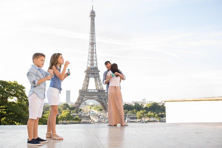 1 times fotoshoot ved Eiffeltårnet Trocadero Paris