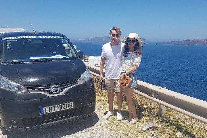 Det bedste ved Santorini tilpasset privat tur