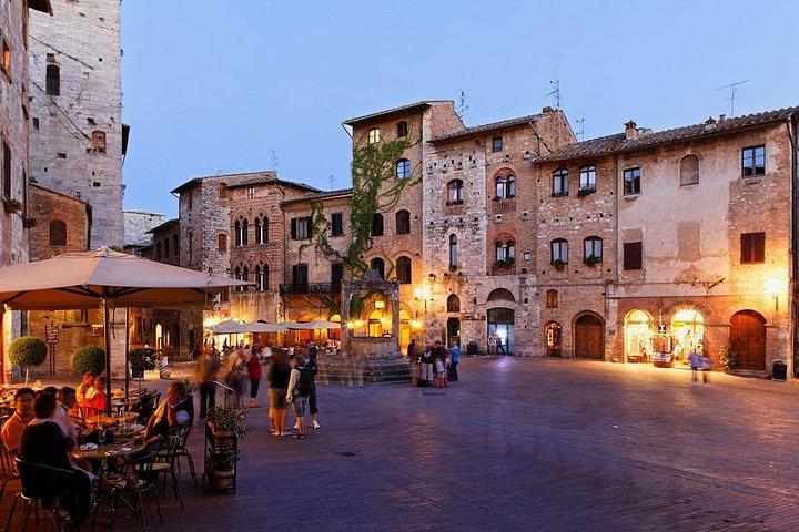 Excursion privée d'une journée en Toscane et dégustation de vins au départ de Florence