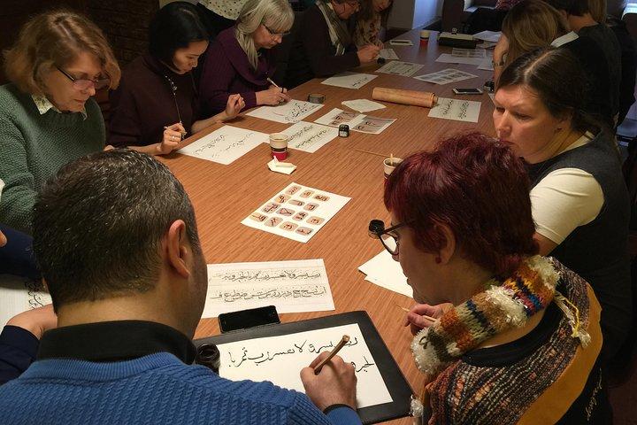 Turkish Calligraphy Workshop in Istanbul