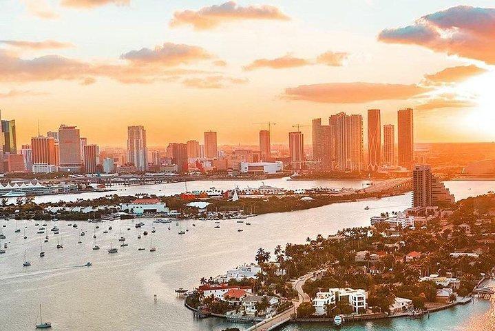 Sunset Miami Beach Visite privée en hélicoptère