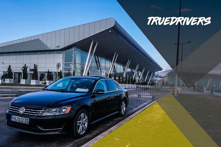 Transfer vom Flughafen Sofia / Stadt mit einer Limousine 3 + 1 nach Plovdiv