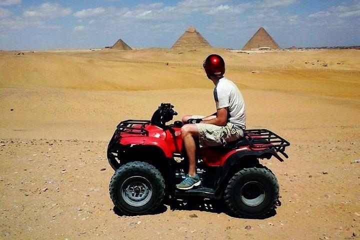 Ultimate Giza Pyramids Quad Bike Desert Adventure