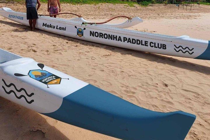 Canoa Havaiana em Fernando de Noronha