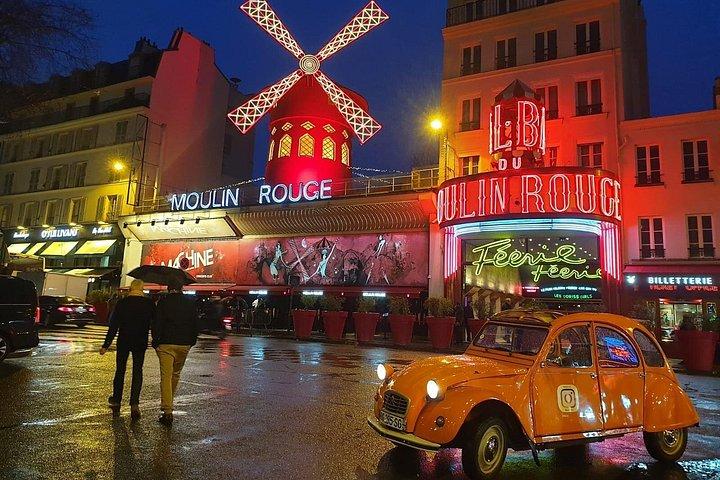 ビンテージ 2CV アドベンチャー : 2 時間のパリ ハイライト ツアー