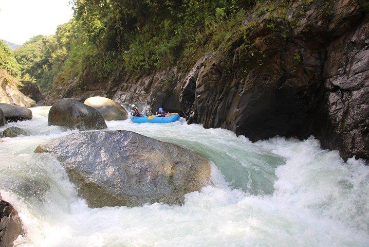 Rafting en eau vive à Chorro