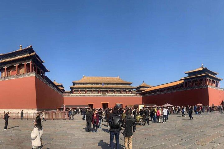 Tour di 1 giorno dell'imperatore di Pechino nella Città Proibita, Parco Beihai, Jingshan e Hutong