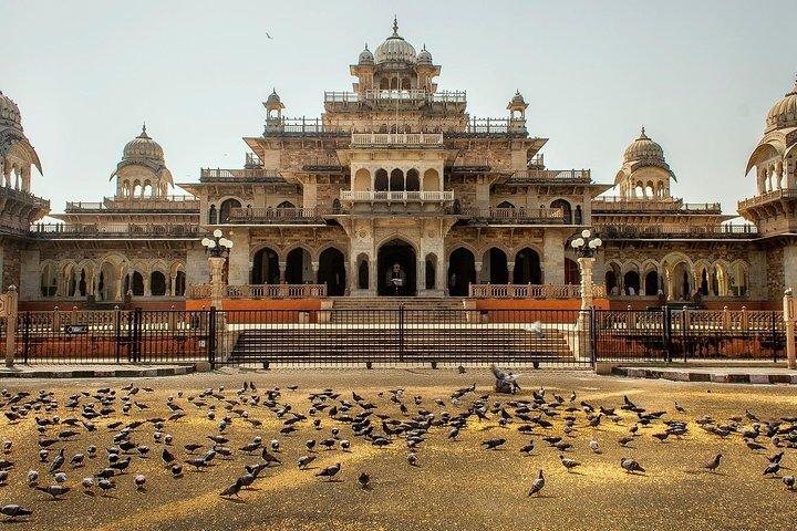 Guidad samma dag Jaipur City Tour från New Delhi med lunch och biljetter