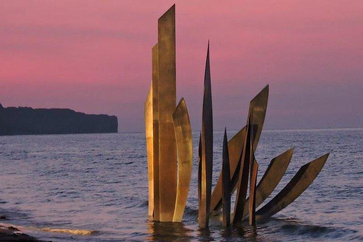 Excursion d'une journée complète sur les plages du Débarquement américain au départ de Bayeux