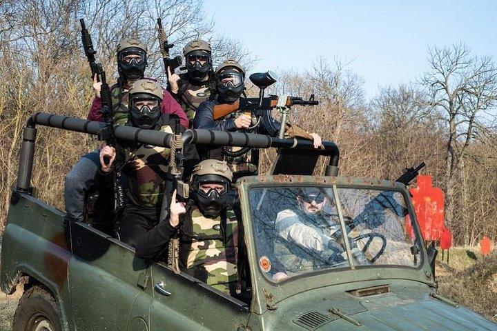 Motor Paintball off-road kolde krig stil
