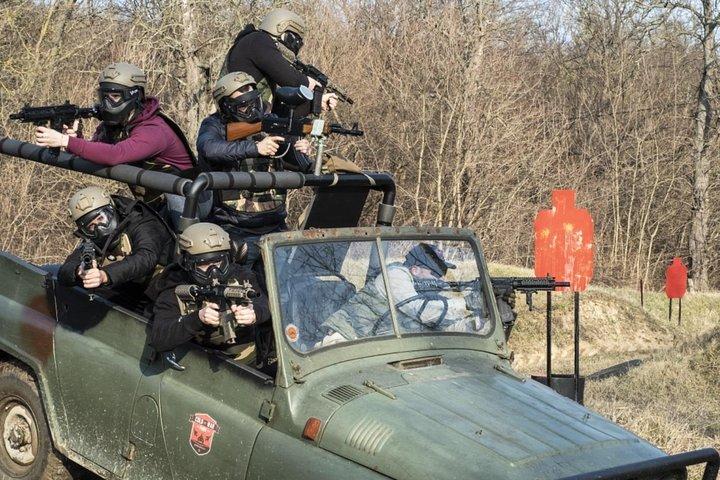 Motor Paintball off-road kolde krig stil