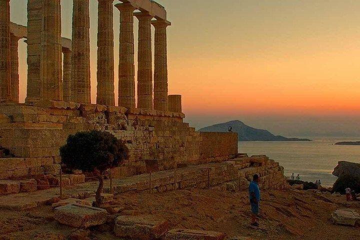 Sounion (Templo de Poseidon) - excursão privada ao pôr do sol saindo de Atenas