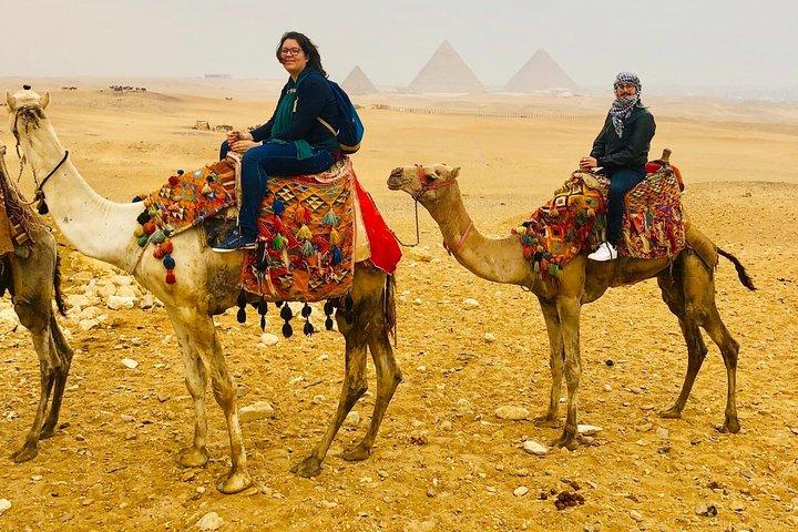 Arabische Nächte Eintauchen Pyramiden Pferd, Kamelritt, Beduinentee