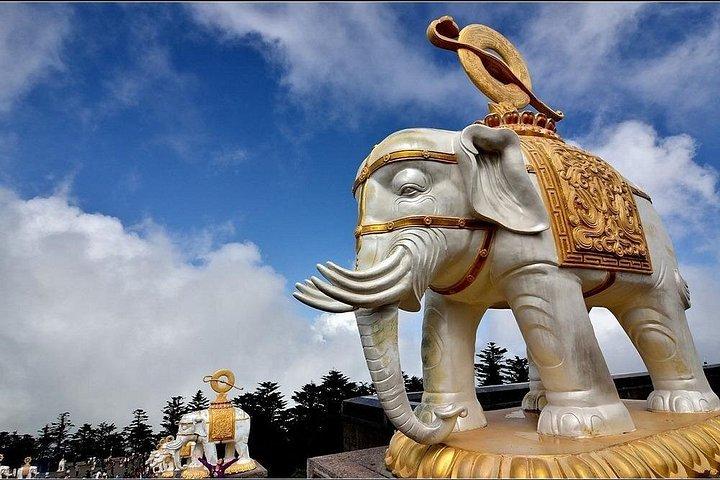 2日間のプライベートツアー：成都からのパンダ基地、楽山大仏、mei眉山