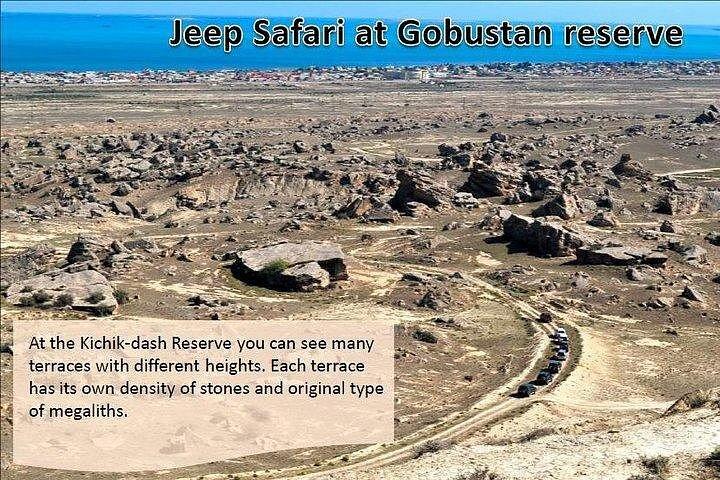 オフロードゴブスタンとワインツアーバクー、地元の昼食付き