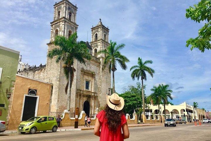 Chichen Itza Tour: Valladolid & Cenote Adventure with Buffet
