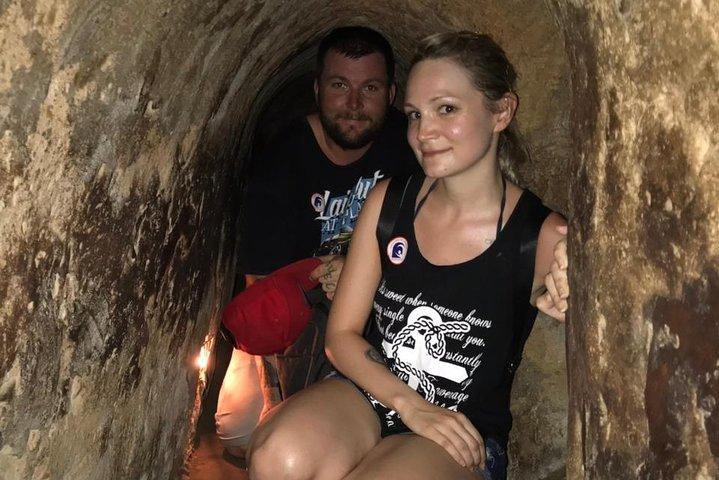 Excursão particular aos túneis de Cu Chi