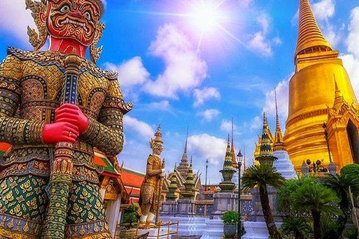 Excursão ao Grande Palácio e Excursão ao Templo do Buda de Esmeralda Bangkok
