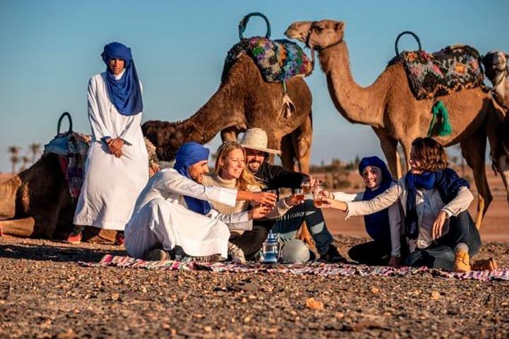 Thrill and Chill: Quad & Camel Ride Adventures i Agafay Desert
