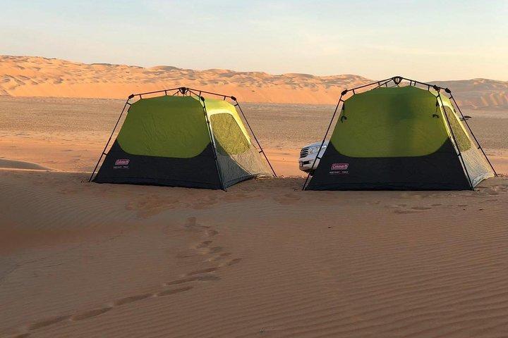 Privat Liwa overnattesafari for par