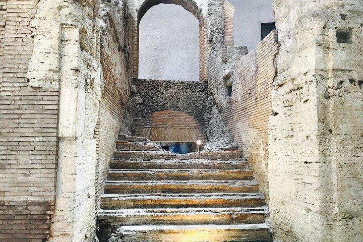 Piazza Navona e Trevi District Underground Pass con Audioguida