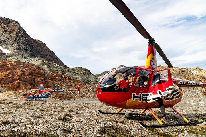 Helikopter Overflyvning - Landing i Cordillera - A30