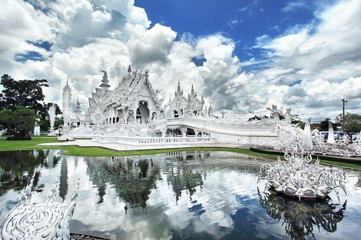Excursión de 1 día a Chiang Rai (Templo Blanco-Templo Azul-Triángulo Dorado) desde Chiang Mai