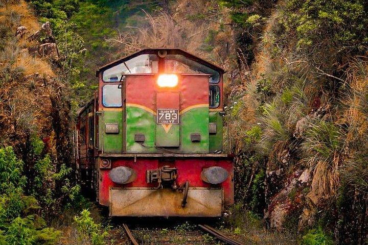 Ella naar Kandy treinreis op (trein nr: 1016 "Udarata Menike")