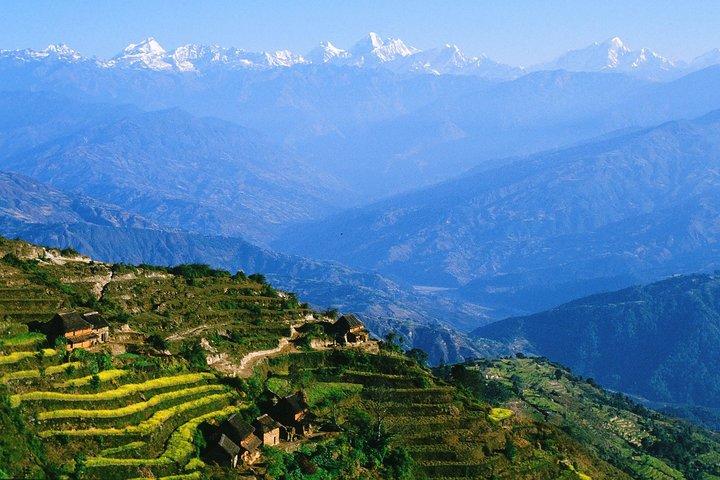 Caminhada de meio dia em Nagarkot e excursão pela UNESCO na praça Bhaktapur Darbar