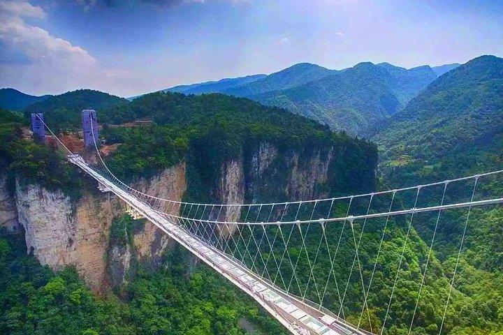 2-tägige private Tour nach Zhangjiajie von Shanghai mit dem Flugzeug mit Unterkunft