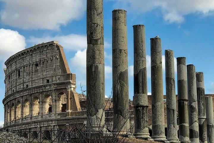 Aeropuerto FCO de Roma al puerto de Civitavecchia con recorrido privado por la ciudad