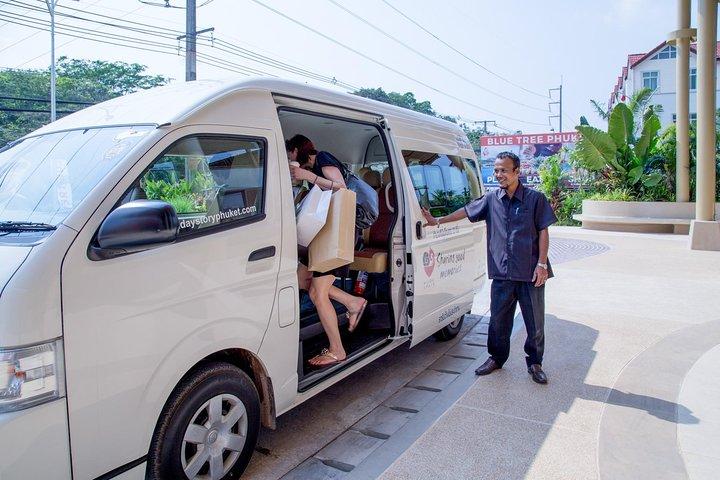TRASLADO AL AEROPUERTO DE VAN PHUKET a ROYAL PHUKET MARINA