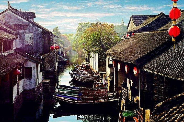 Zhouzhuang og Xitang Water Town Self-Guided Tour fra Shanghai