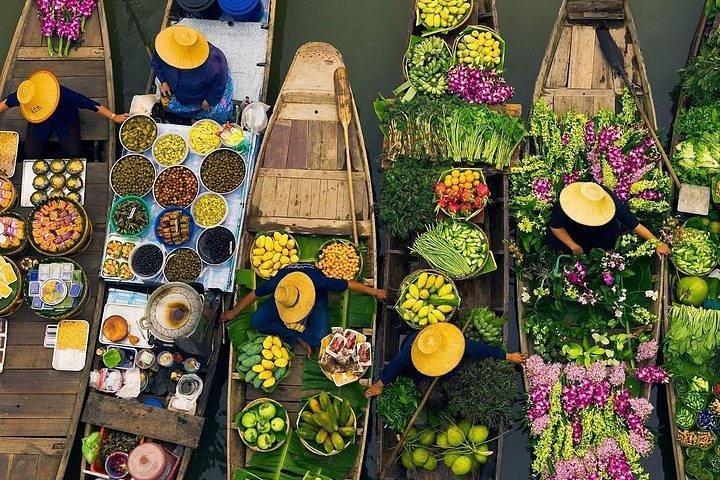 Khlong Lat Mayom & Taling Chan Mercados Flutuantes (Múltiplos Idiomas)