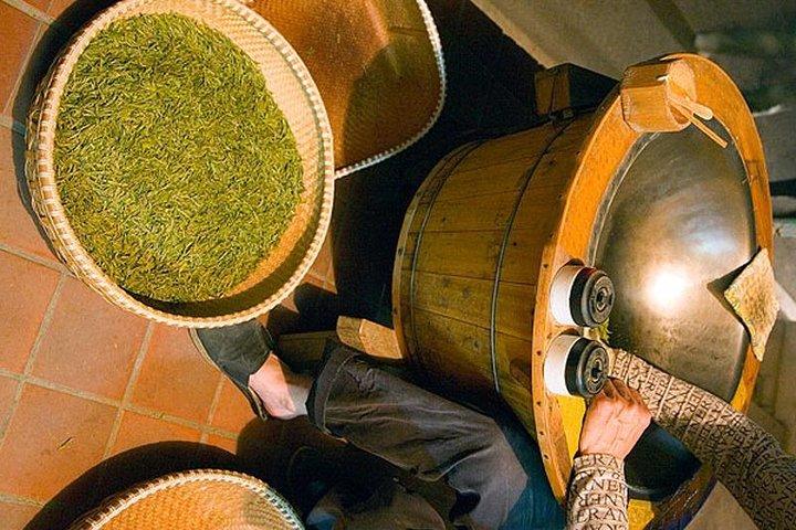 Excursion d'une journée à Hangzhou, visite d'une plantation de thé et d'une culture du puits de dragon
