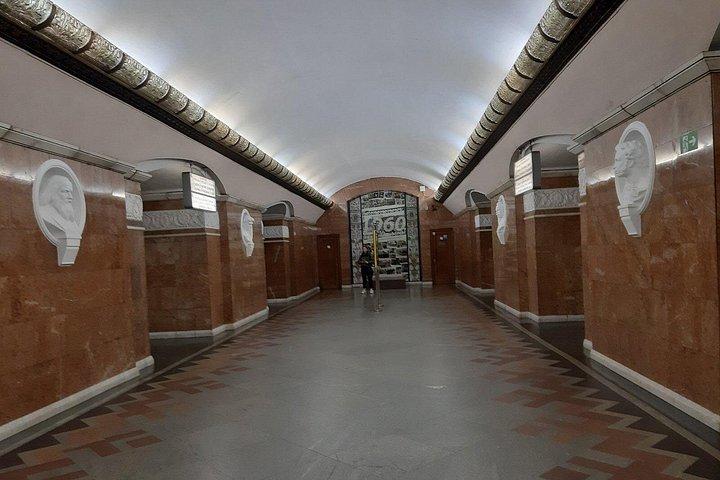Visite privée du métro de Kiev - Points forts des stations de métro