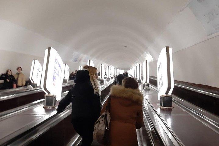 Visite privée du métro de Kiev - Points forts des stations de métro