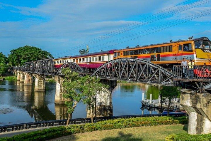 Desde Bangkok : Tour por el río Kwai con Museo Jeath y ferrocarril de la muerte