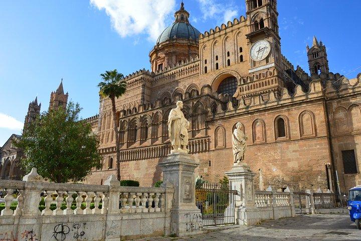 Visite privée d'une journée à Palerme, Monreale et Cefalù