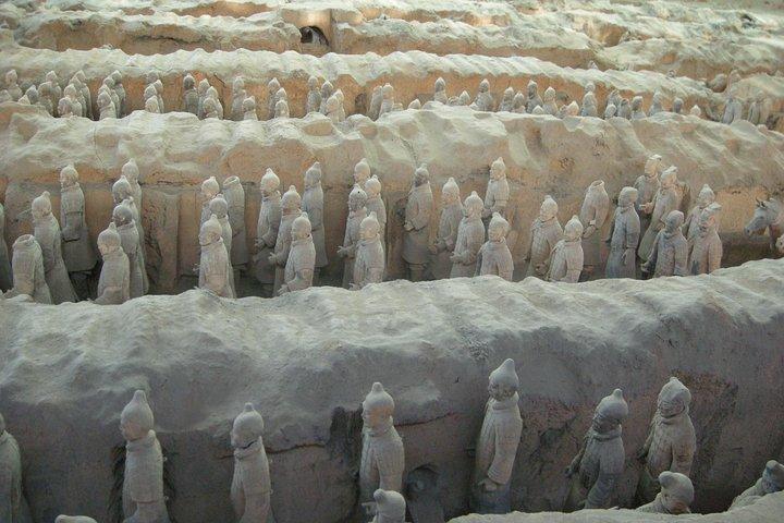 1-dagars Xi'an privat resa till Terracotta Army, Small Wild Goose Pagoda & City Wall