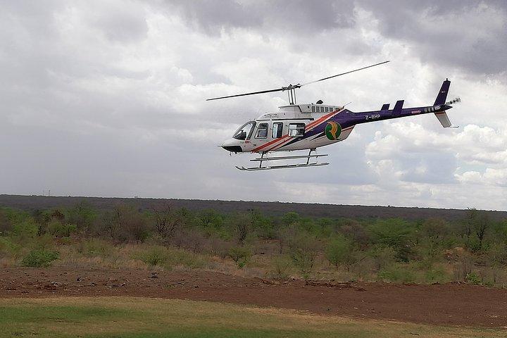 Hubschrauber, Falls Tour und Chobe Day Trip Combo
