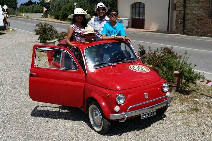 Passeio Clássico Chianti Hills Fiat 500