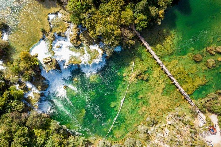 Privé dagtocht naar Nationaal Park Krka-meren en Sibenik vanuit Zadar