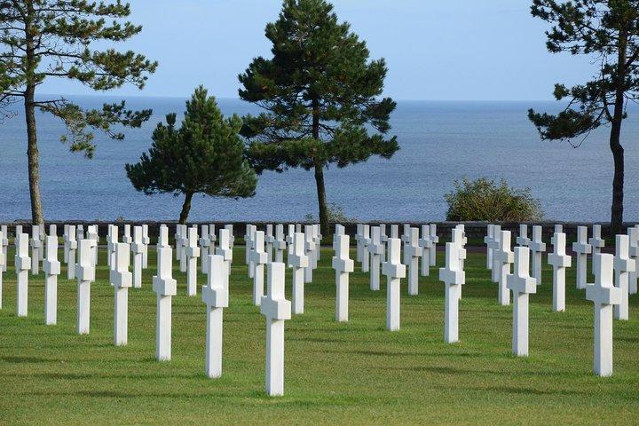 Visite guidée en vélo électrique de Normandie à Omaha Beach / visite privée