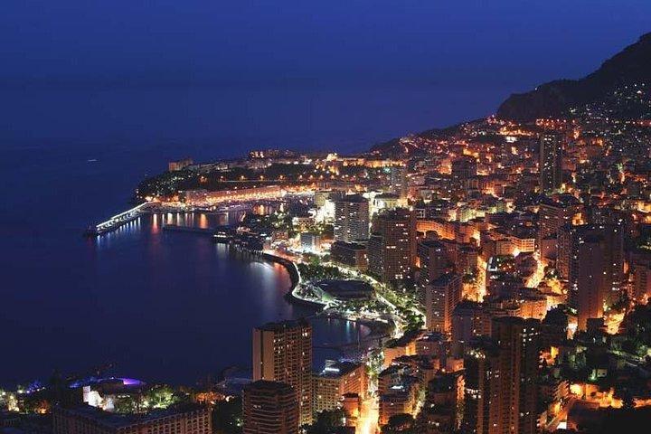 Monaco private Tour bei Nacht - Halbe Nacht Tour