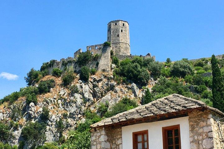 Sarajevo nach Dubrovnik: einfache Fahrt über Mostar, Kravica Falls, Blagaj & Pocitelj